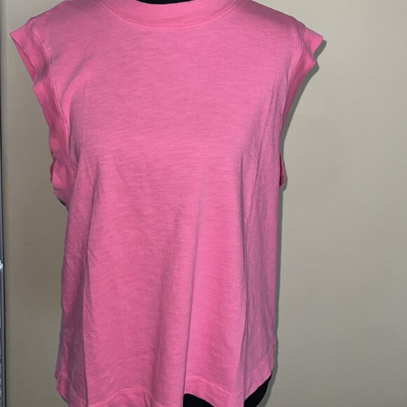 New Cotton Citizen Tokyo Muscle T-Shirt Barbie Hot Pink size Small - Picture 4 of 7